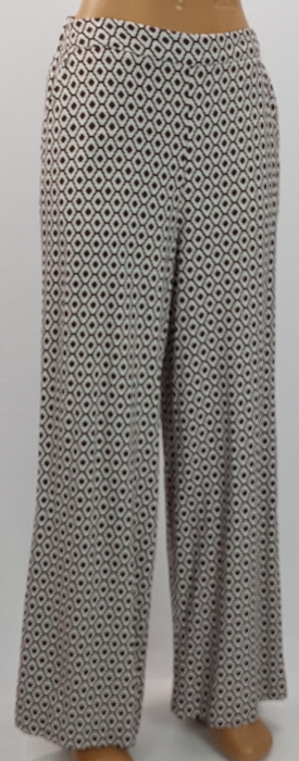 Pantaloni Anko din vâscoză și in cu imprimeu geometric mărimea S [4]