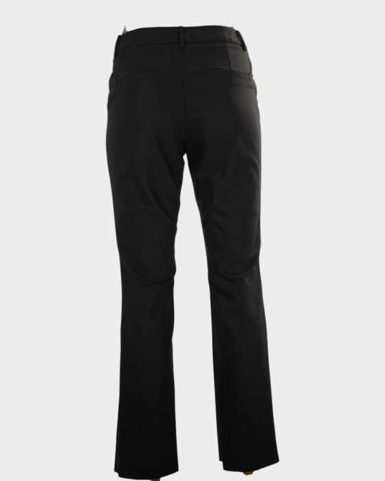 Pantaloni EMME Marella by Max Mara negri din blend de bumbac [3]