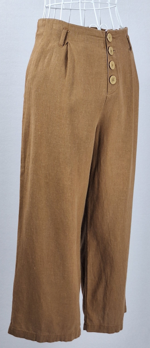 Pantaloni-largi-maro-Ever-me-in-vascoza-Caramia [3]