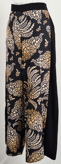 Pantaloni palazzo EMME Marella cu imprimeu vegetal damă [3]
