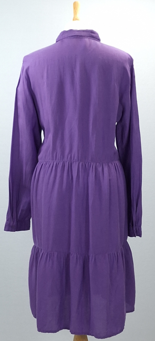 Rochie Esprit din in și vâscoză mov violet mărimea M [3]