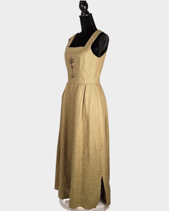 Rochie Distler Original 100% in olive stil Landhaus Trachten [2]