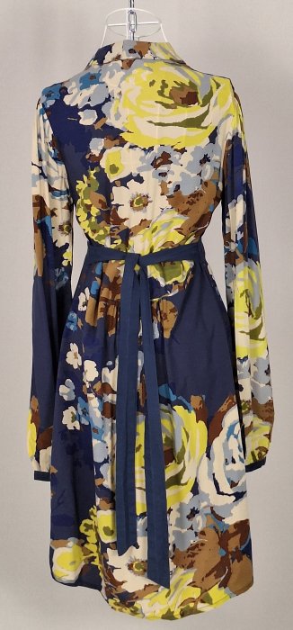 Rochie Next florală 100% vâscoză cu cordon mărimea S Caramia [3]