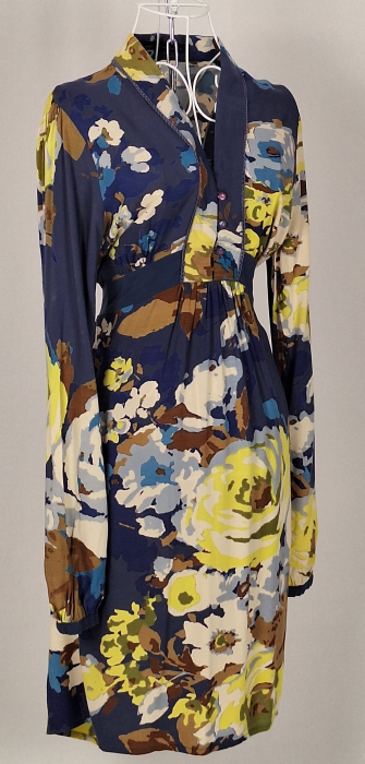 Rochie Next florală 100% vâscoză cu cordon mărimea S Caramia [4]