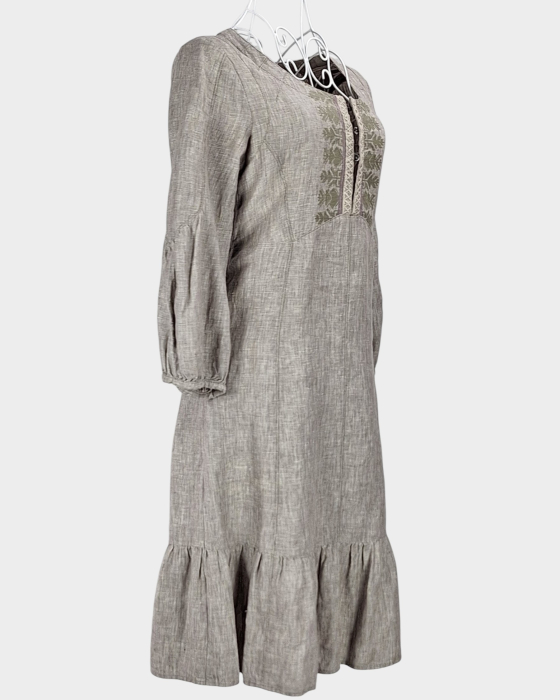 Caramia – Rochie Noa Noa din 100% in cu broderie decorativă [4]