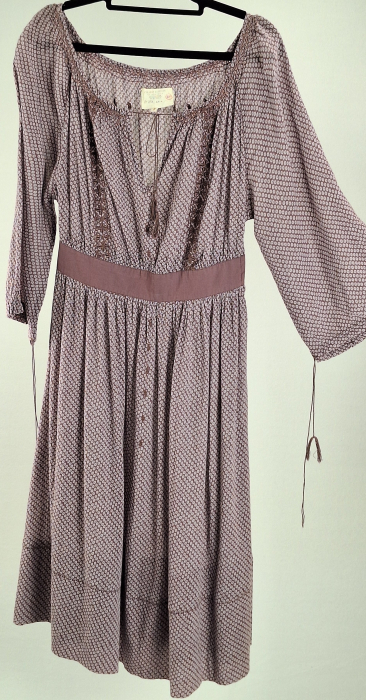 Rochie Noa Noa Collect Cotton din bumbac stil boho marime S [5]