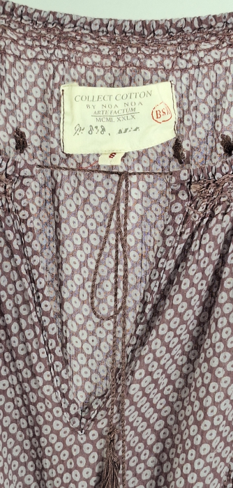 Rochie Noa Noa Collect Cotton din bumbac stil boho marime S [6]