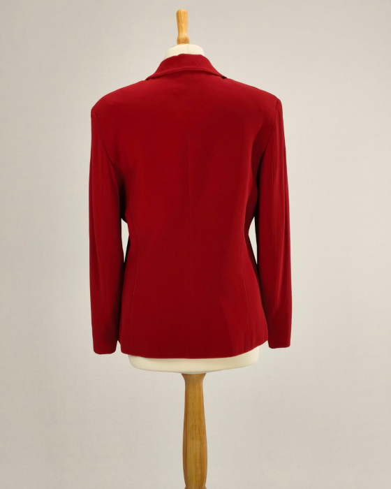 Sacou Marella by Max Mara Made in Italy roșu vâscoză [3]