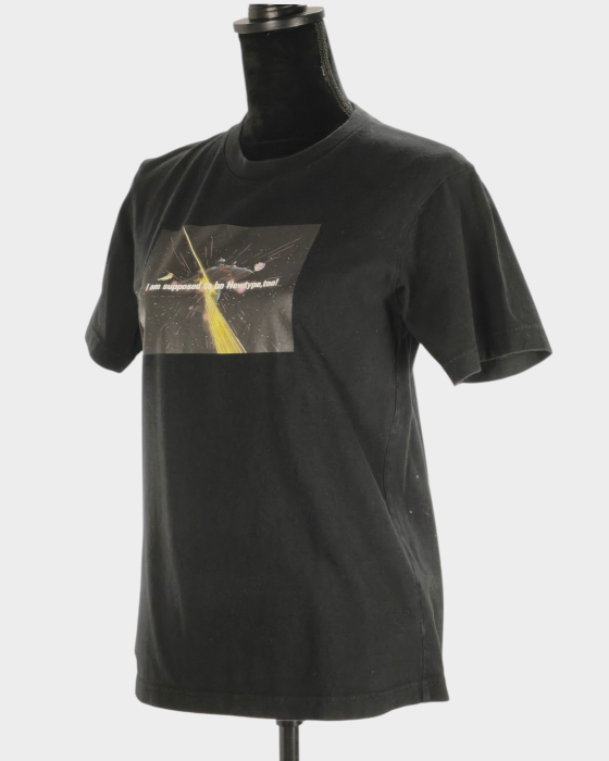 Tricou negru Gundam A Baoa Qu bumbac imprimeu față-verso XS S [4]
