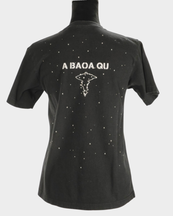 Tricou negru Gundam A Baoa Qu bumbac imprimeu față-verso XS S [5]