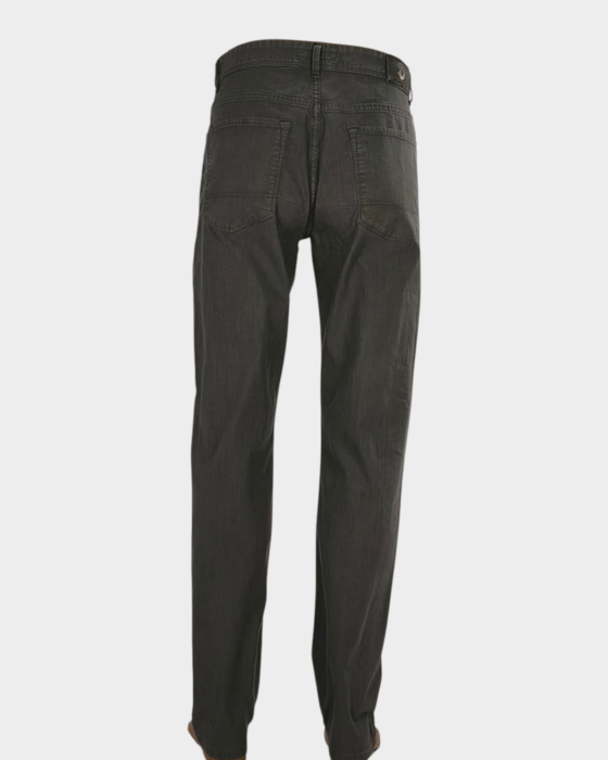 Blugi Trussardi Jeans gri cu crac îngustat M–L etichetă 50 [3]