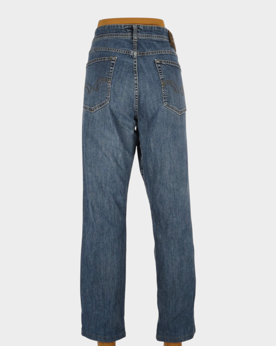 Jeans Trussardi Jeans albaștri unisex, croială dreaptă, XL femei / L bărbați [3]