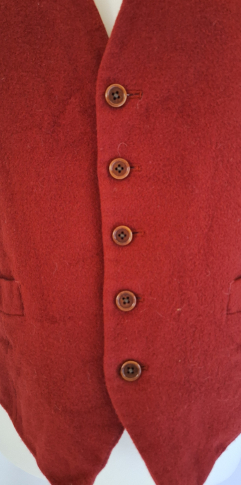 Vesta Austin Reed lana casmir burgundy 42R Made in England [4]