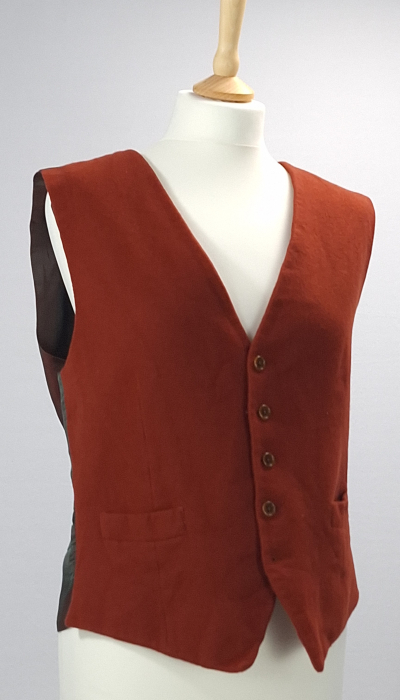 Vesta Austin Reed lana casmir burgundy 42R Made in England [6]