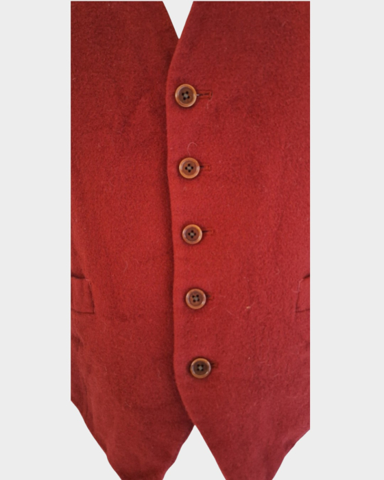 Vesta Austin Reed lana casmir burgundy 42R Made in England [4]