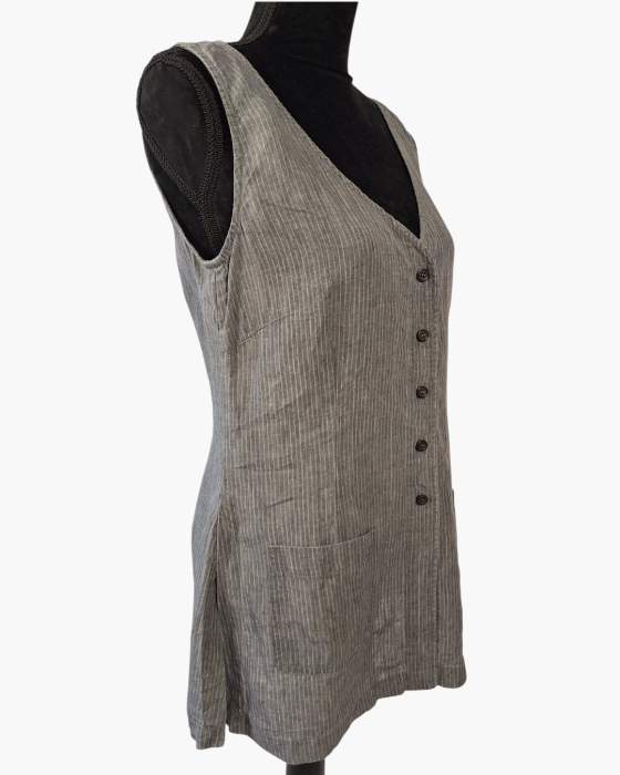 Vestă damă Strenesse Blue 100% in gri M Made in Germany [5]