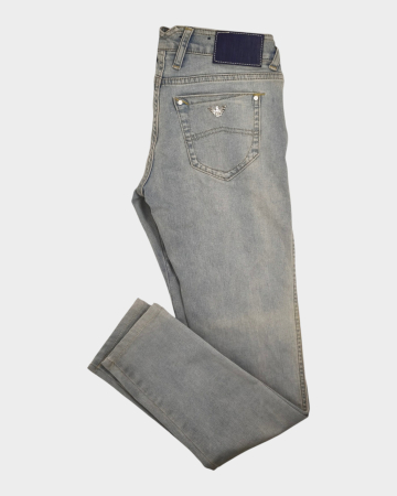 Blugi Armani Jeans din blend de bumbac cu crac îngustat XS–S etichetă 26 [1]