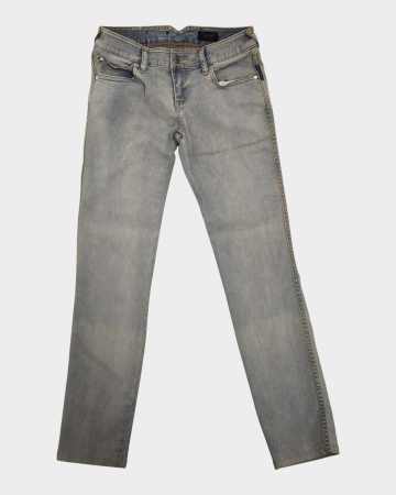 Blugi - Blugi Armani Jeans din blend de bumbac cu crac îngustat XS–S etichetă 26