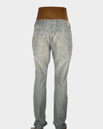 Blugi Armani Jeans din bumbac cu crac îngustat mărime L etichetă 36 [2]