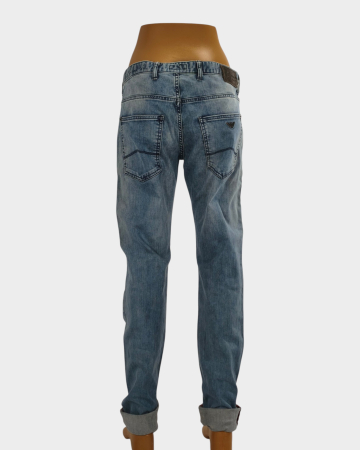 Blugi Armani Jeans extra slim fit din blend de bumbac S–M etichetă 31 [2]