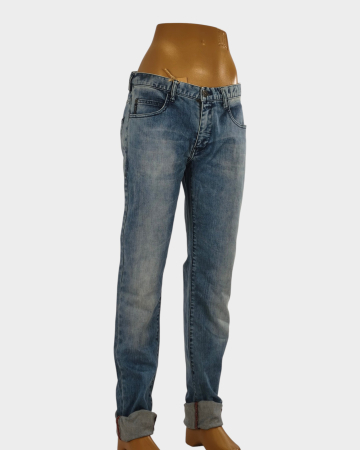 Blugi Armani Jeans extra slim fit din blend de bumbac S–M etichetă 31 [3]