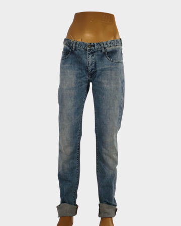 Blugi Armani Jeans extra slim fit din blend de bumbac S–M etichetă 31 [1]