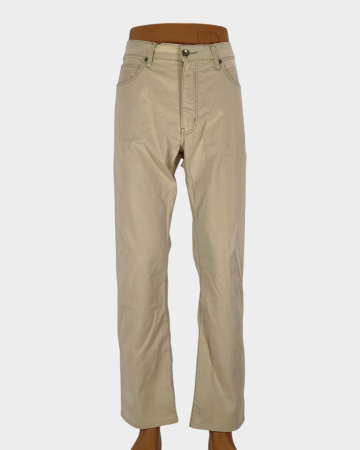 Blugi - Pantaloni Armani Jeans grej Comfort Fit din bumbac cu elastan, XL, XXL