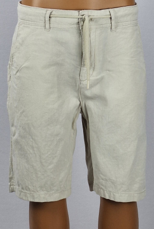 Pantaloni - Bermude McNeal bej deschis din 100% in