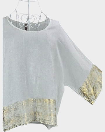 Bluza-alba-DIP-100-in-detalii-aurii-Made-in-Italy-Caramia [3]