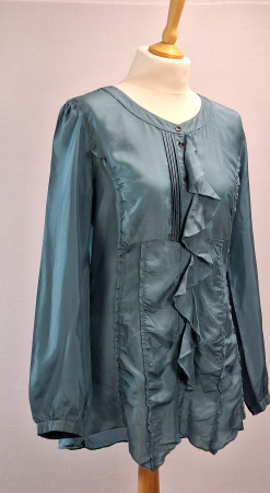 bluza-biba-matase-naturala-albastru-petrol-volane-caramia [2]