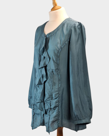 bluza-biba-matase-naturala-albastru-petrol-volane-caramia [1]