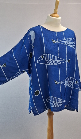 bluza-din-in-albastra-imprimeu-artistic-marin-caramia [4]