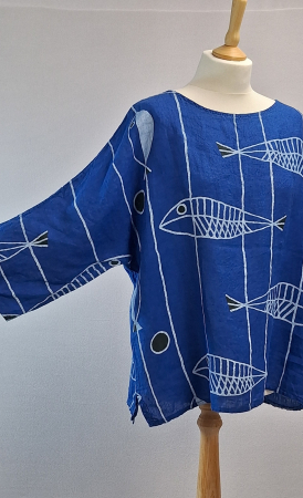 bluza-din-in-albastra-imprimeu-artistic-marin-caramia [5]
