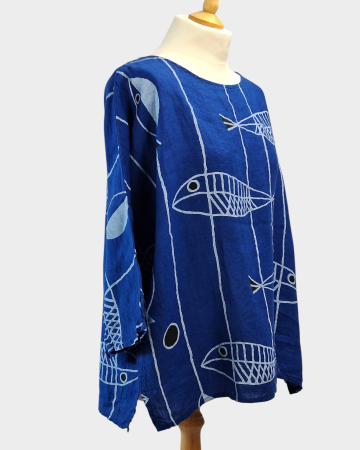 bluza-din-in-albastra-imprimeu-artistic-marin-caramia [4]
