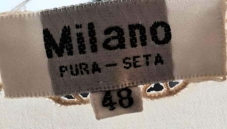 Bluză Milano Pura Seta din mătase naturală crem vanilie [4]