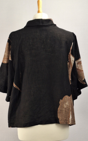 Bluza Hopsack 100 in cu imprimeu artistic [3]