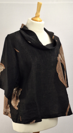 Bluza Hopsack 100 in cu imprimeu artistic [2]