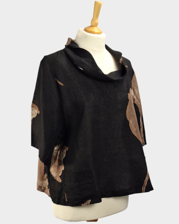 Bluza Hopsack 100 in cu imprimeu artistic [1]