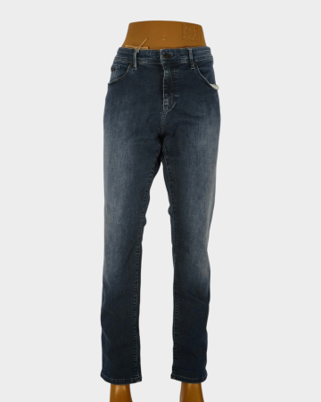 Blugi - Jeans BOSS Charleston albaștri Extra Slim Fit unisex, mărime 36/32