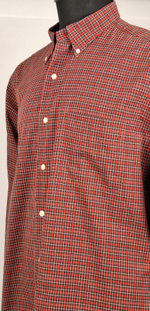 Camasa-barbateasca-Lauren-Ralph-Lauren-bumbac-100-carouri-rosu-verde-XL-XXL [4]