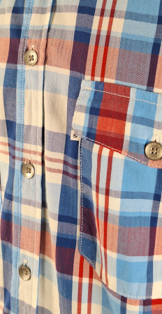Camasa barbateasca Levis cu gluga 100 bumbac carouri marime XL [2]
