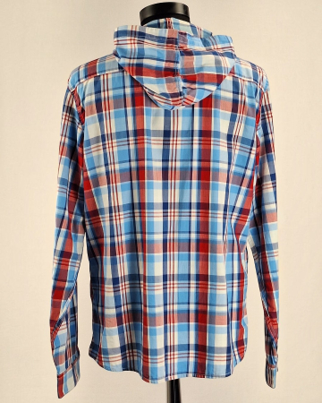 Camasa barbateasca Levis cu gluga 100 bumbac carouri marime XL [5]