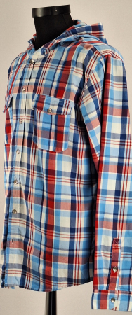 Camasa barbateasca Levis cu gluga 100 bumbac carouri marime XL [3]