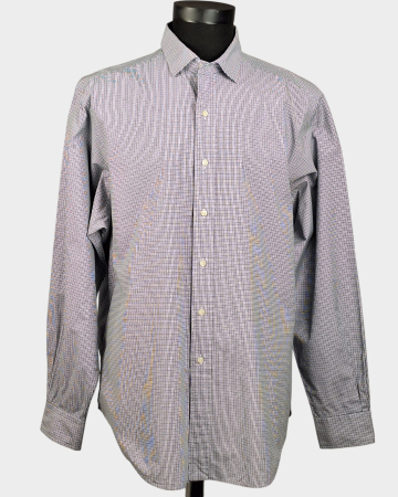 Cămăși - Camasa-barbateasca-Polo-by-Ralph-Lauren-Estate-Classic-Fit-bumbac-100-carouri-fine-XXL