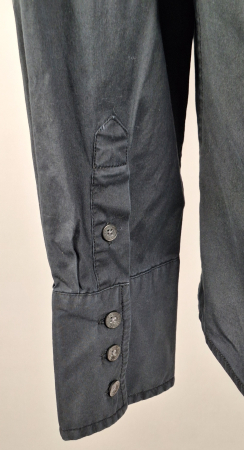 Cămașă Calvin Klein Jeans neagră din bumbac cu elastan [6]