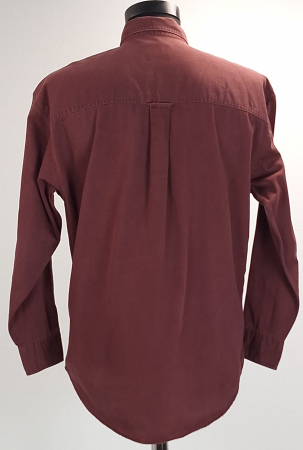 Camasa CHAPS Ralph Lauren bordo 100% bumbac M Made in Mauritius [2]