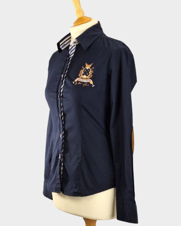 Camasa-dama-Carisma-Premium-bleumarin-broderie-Caramia [2]