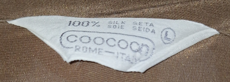 Cămașă COOCOON Rome Italy din mătase naturală 100% mocha taupe [7]