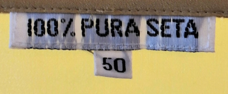 Cămașă vintage galben solar din 100% mătase naturală [4]