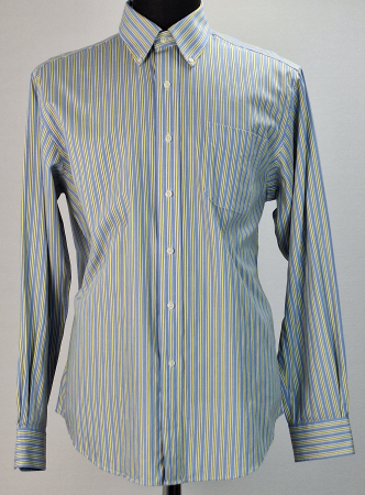 Bărbați - Cămașă Lauren Ralph Lauren Non-Iron din bumbac cu dungi mărime L–XL